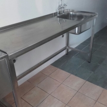Workbench with Sink